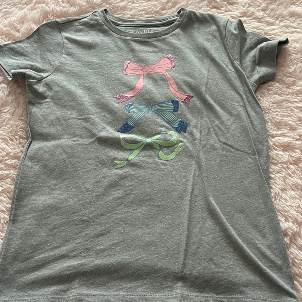 Crewcuts bow shirt
